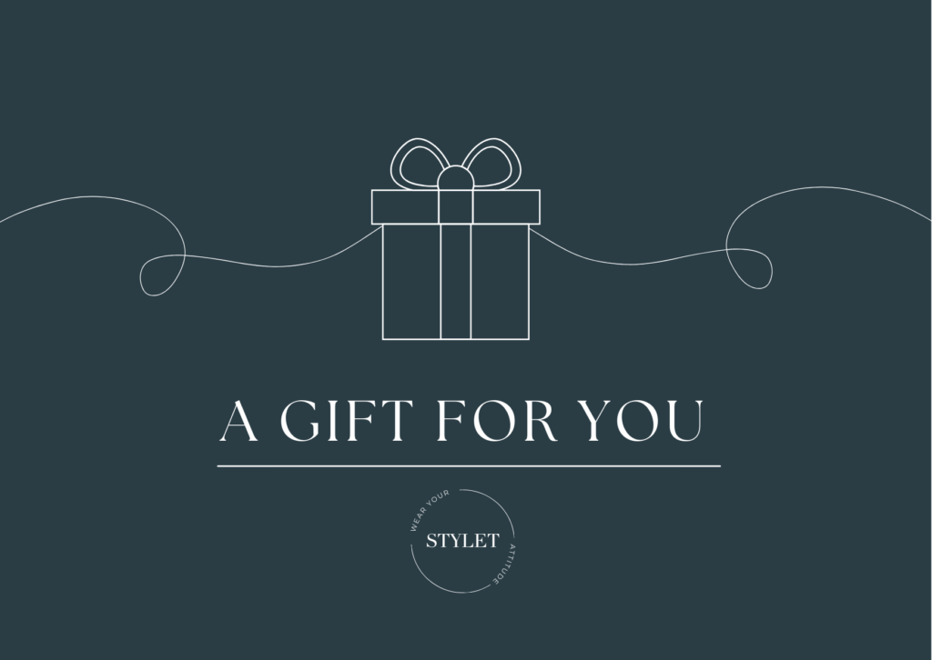 Personal styling gift card, personal styling gift voucher